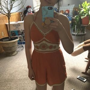 AE Crochet Summer Romper